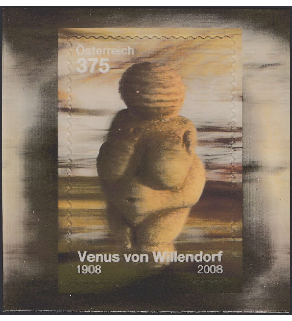 sterreich Block 44 postfrisch Venus von Willendorf als 3 D - Block