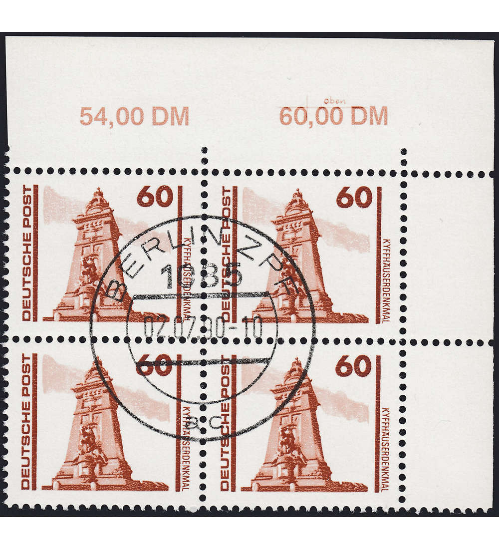 DDR Nr. 3347 II gestempelt Plattenfehler