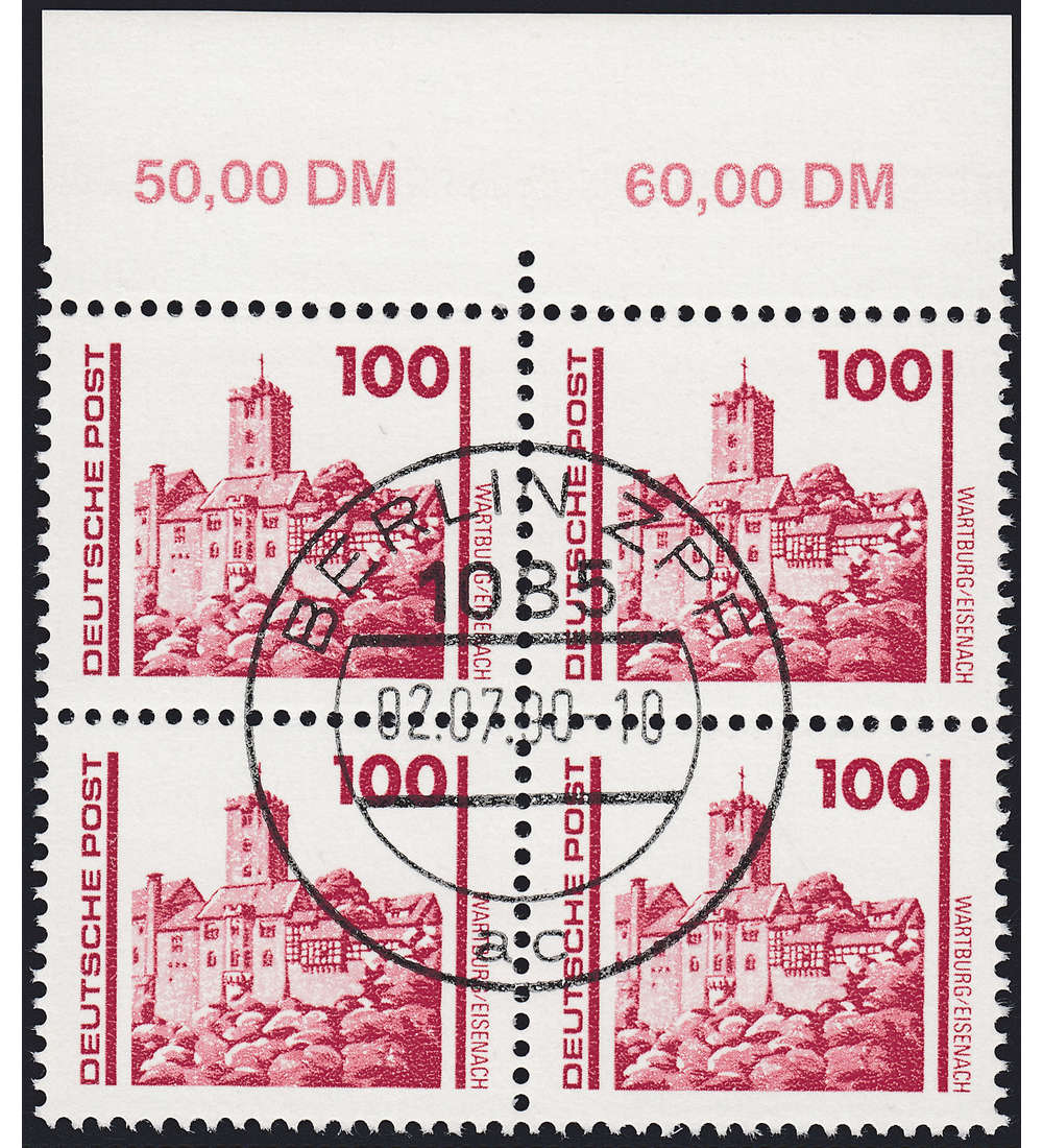 DDR Nr. 3350 I gestempelt Plattenfehler