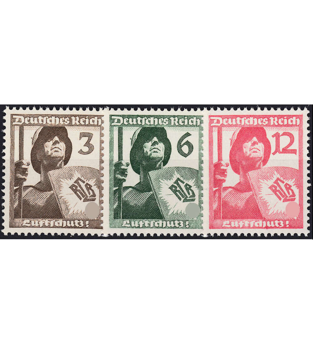 Deutsches Reich Nr. 643-645 postfrisch mit kompletten Ausgaben
