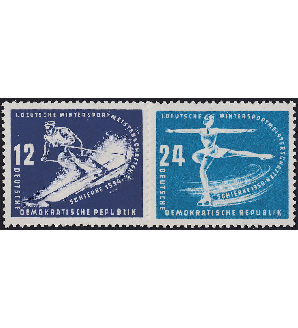 DDR Nr. 246-247 postfrisch ** mit 100 verschiedenen Ausgaben