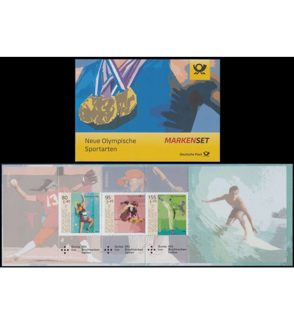 BRD Markenheft Nr. 120 Neue olympische Sportarten 2020