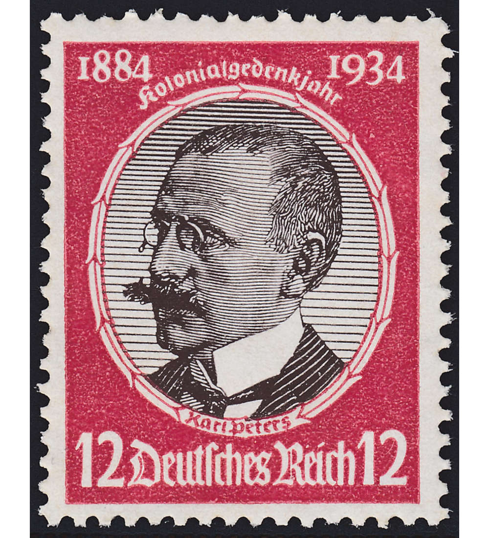 Deutsches Reich Nr. 542 y postfrisch ** waagerechte Gummiriffelung