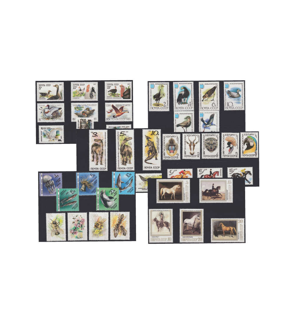 Sowjetunion Motivstze Tiere