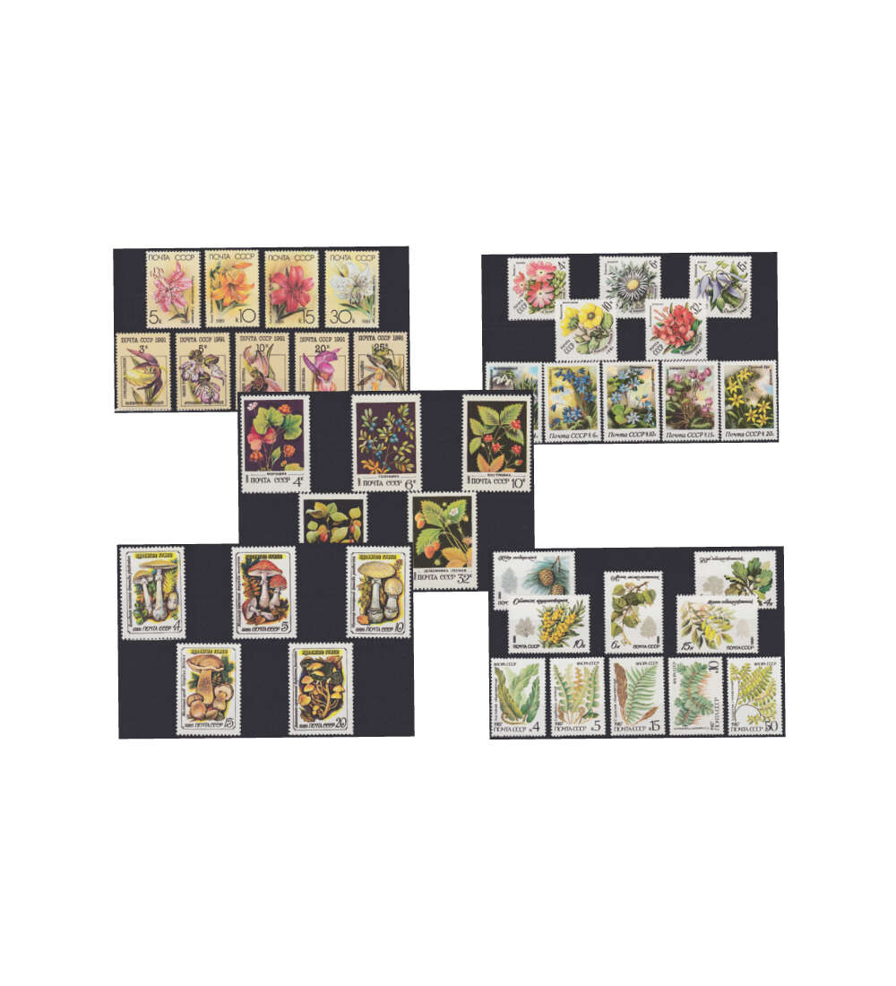 Sowjetunion Motivstze Pflanzen