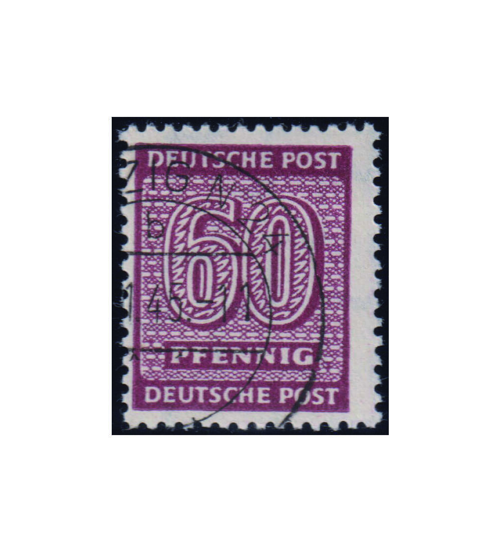 SBZ Kollektion mit Nr. 137 ber 20 Werte gestempelt