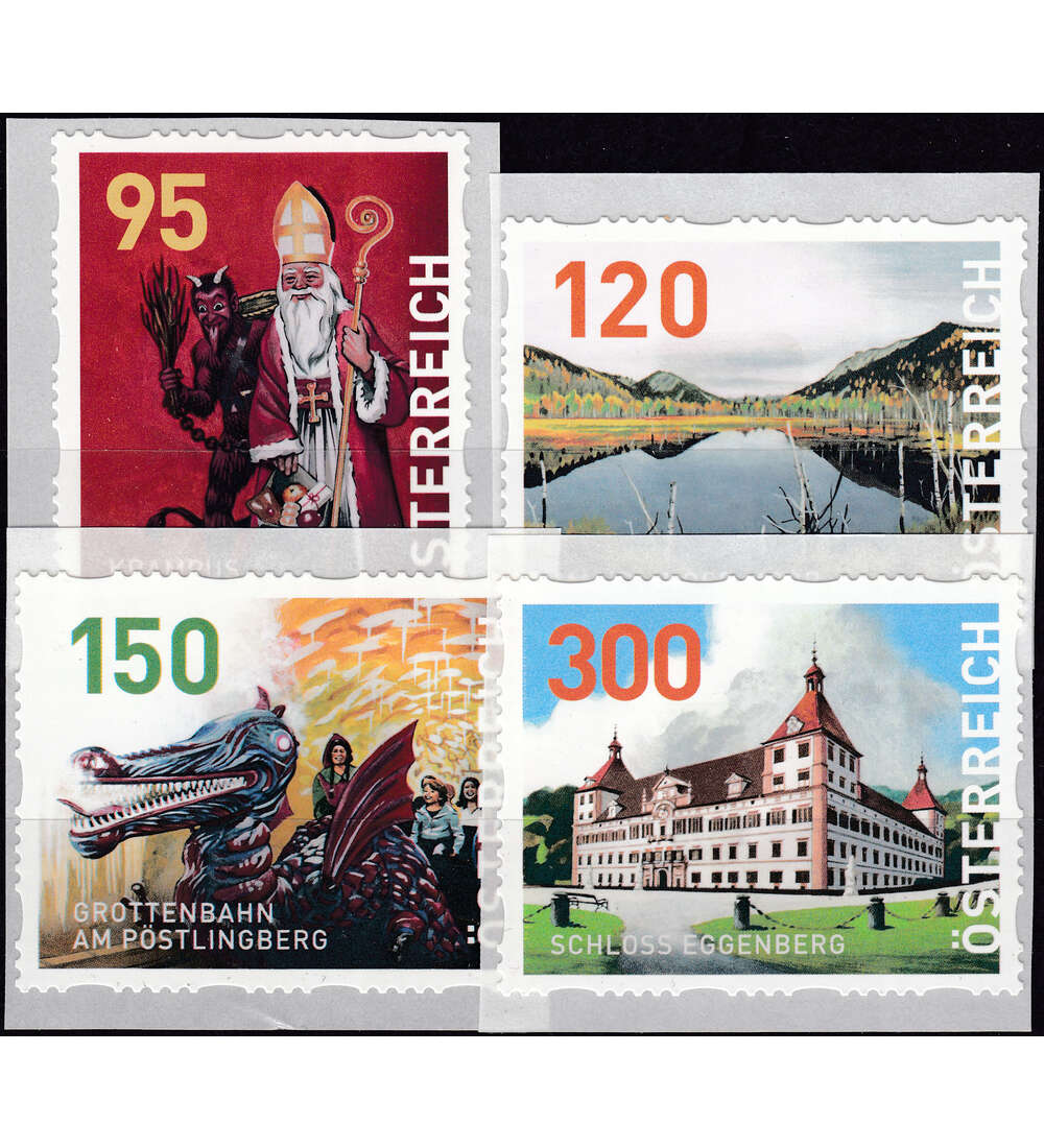 �sterreich Dispensermarken Nr. 74-77 postfrisch 3. Ausgabe 2023