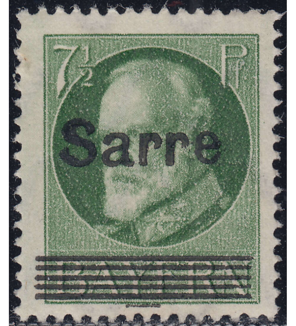 Saar - Aufdruckwert postfrisch **