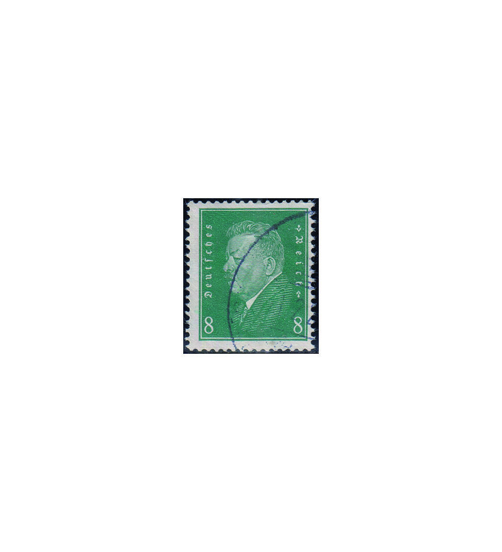 Dt. Reich liegendes WZ Nr. 412 y gestempelt Friedrich Ebert