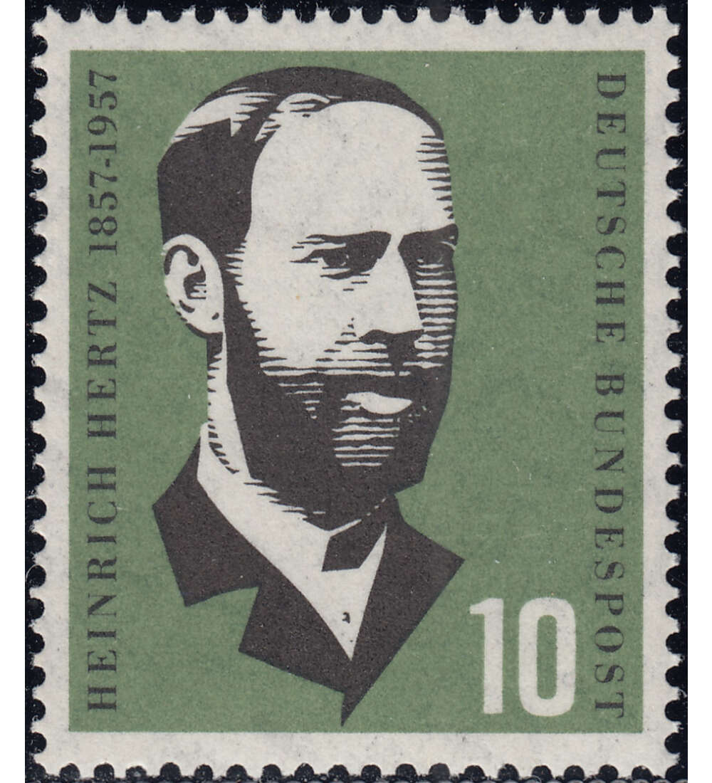 BRD Nr. 252 postfrisch Heinrich Hertz