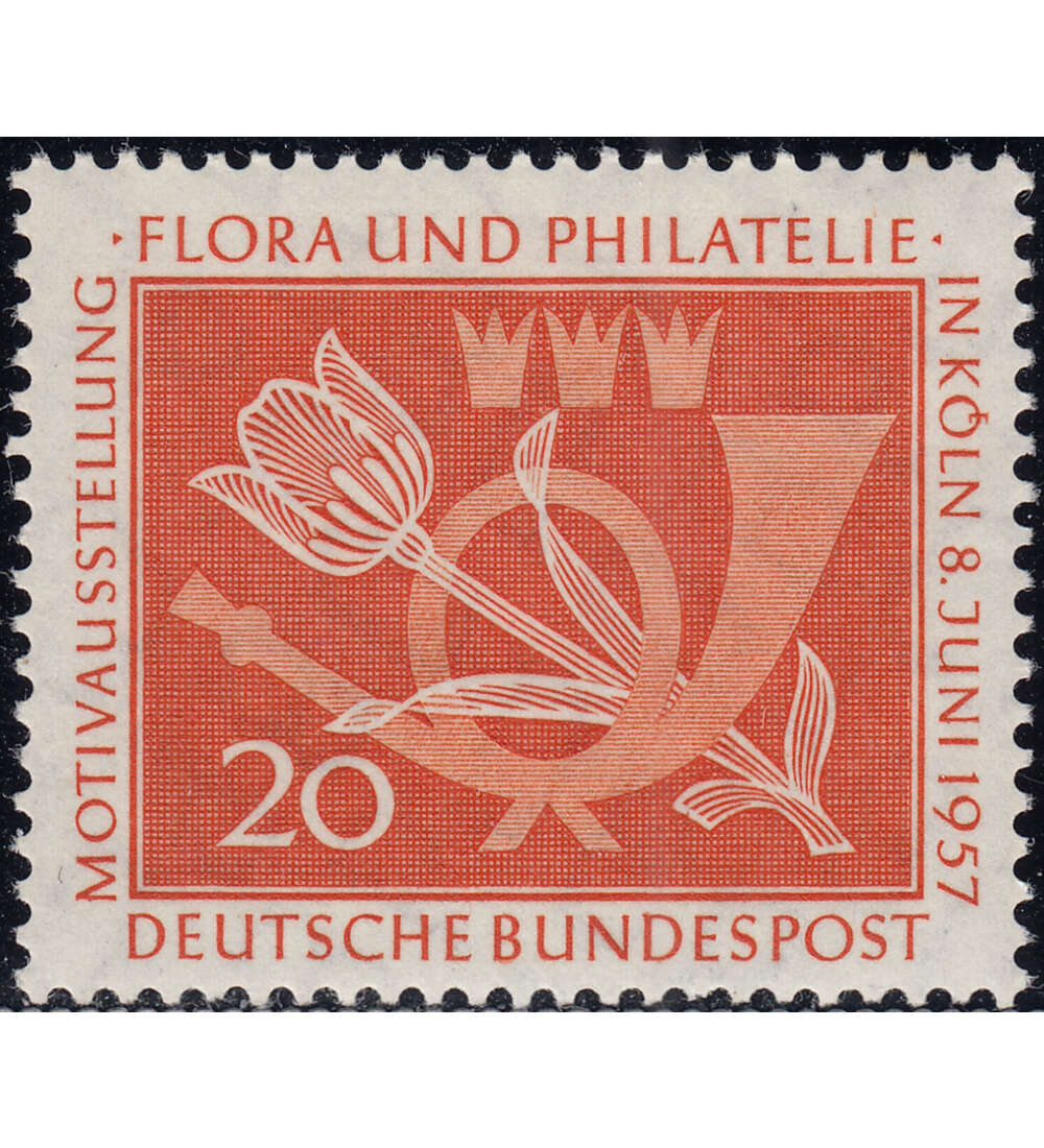 BRD Nr. 254 postfrisch Briefmarkenausstellung 1957