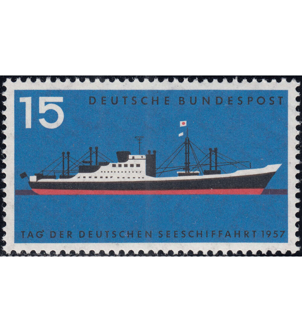 BRD Nr. 257 postfrisch Tag der dt. Seeschiffahrt