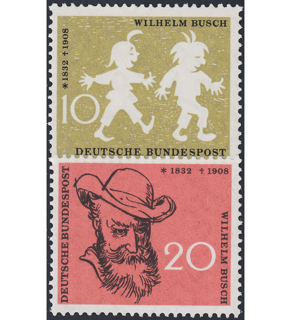 BRD Nr. 281-282 postfrisch Wilhelm Busch