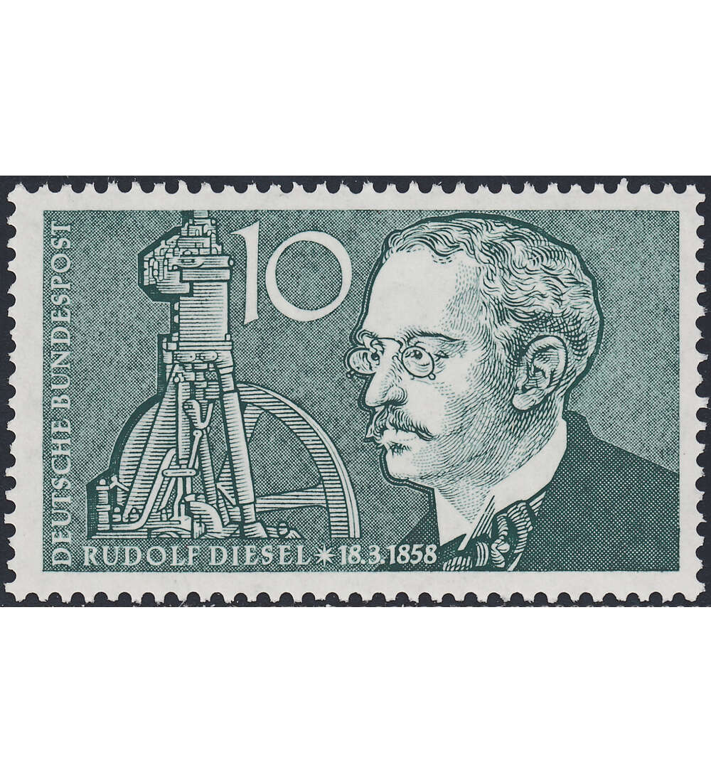 BRD Nr. 284 postfrisch  Rudolf Diesel