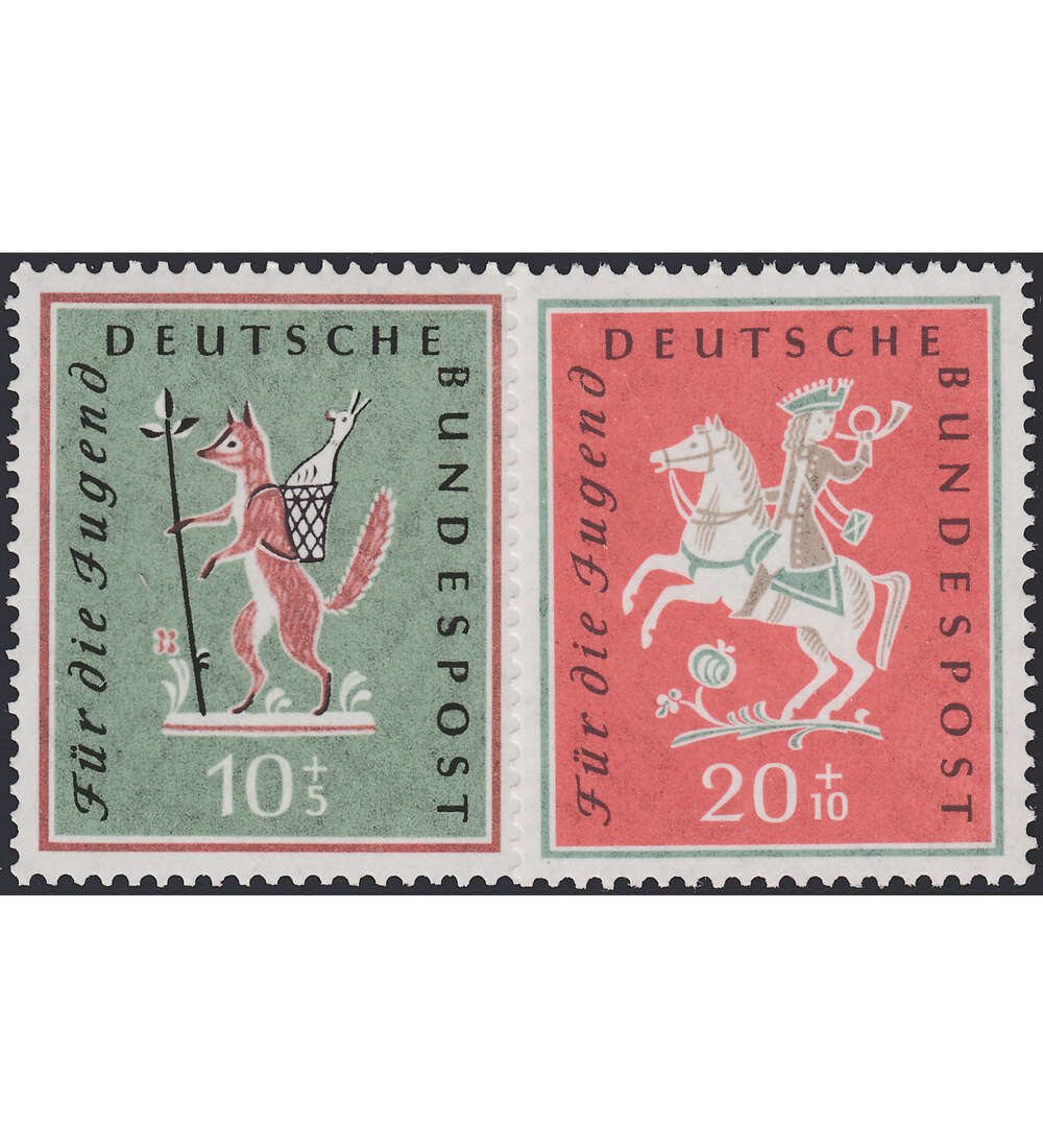 BRD Nr. 286-287 postfrisch Jugend: Volkslieder