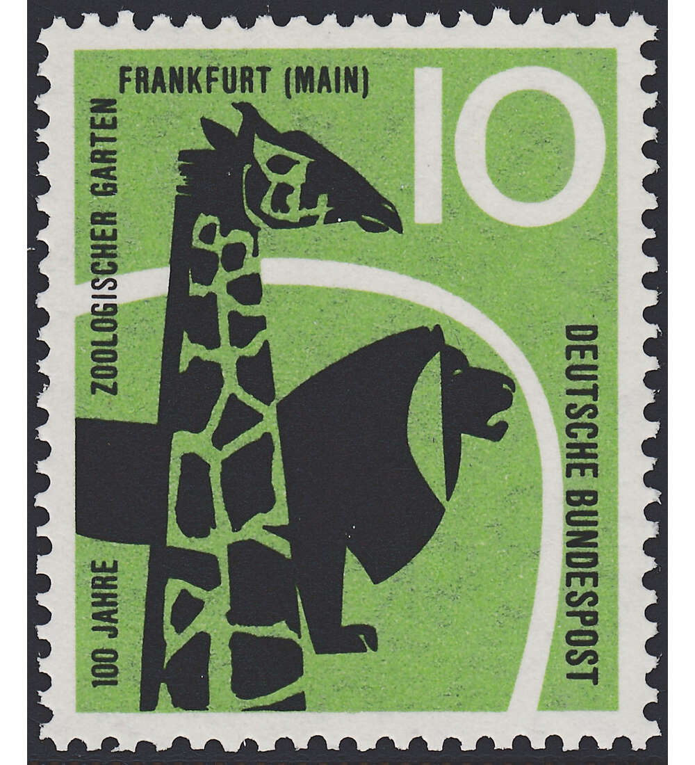 BRD Nr. 288 postfrisch Zoolog. Garten Frankfurt