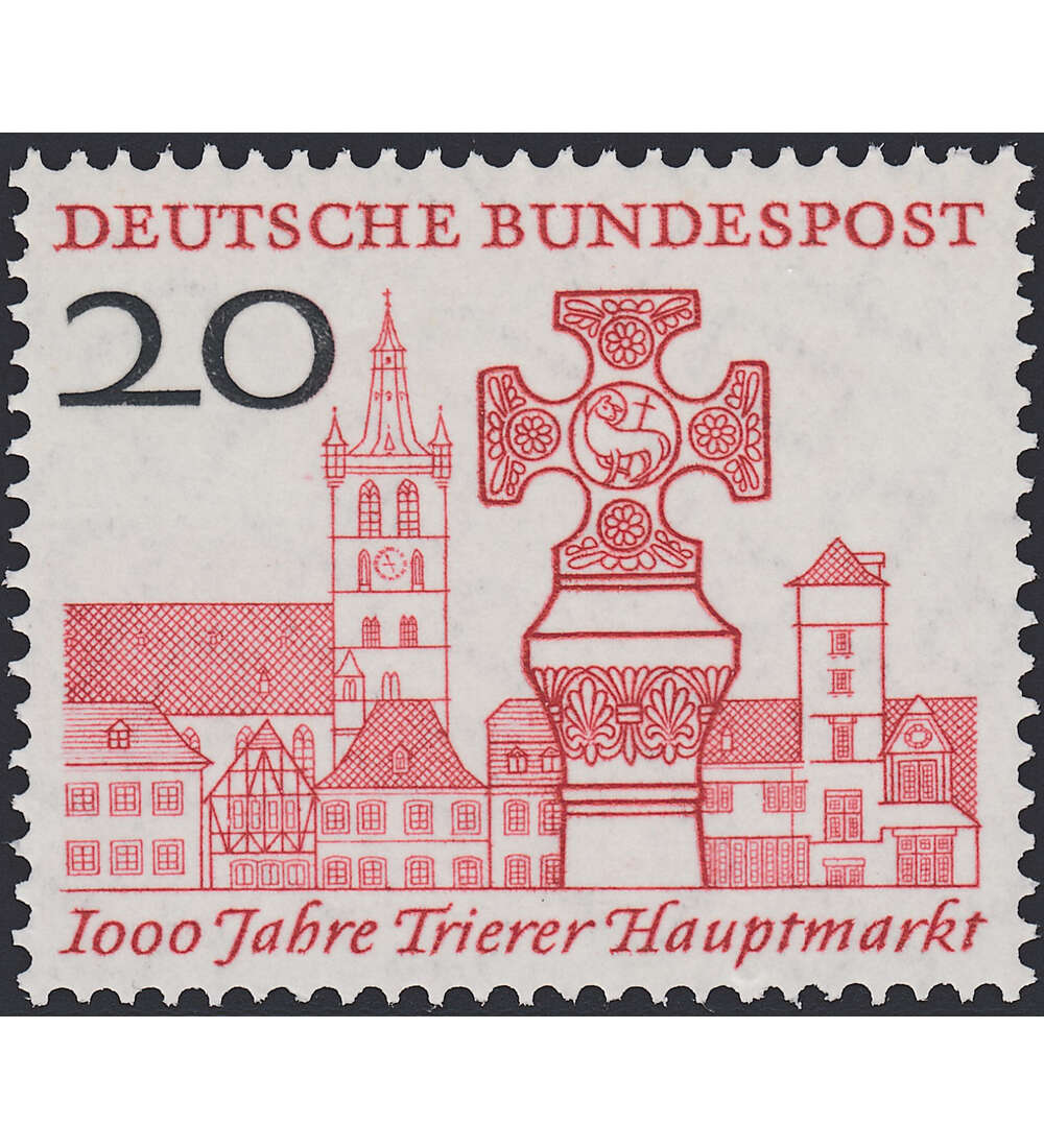 BRD Nr. 290 postfrisch 1000 J. Trierer Hauptmarkt