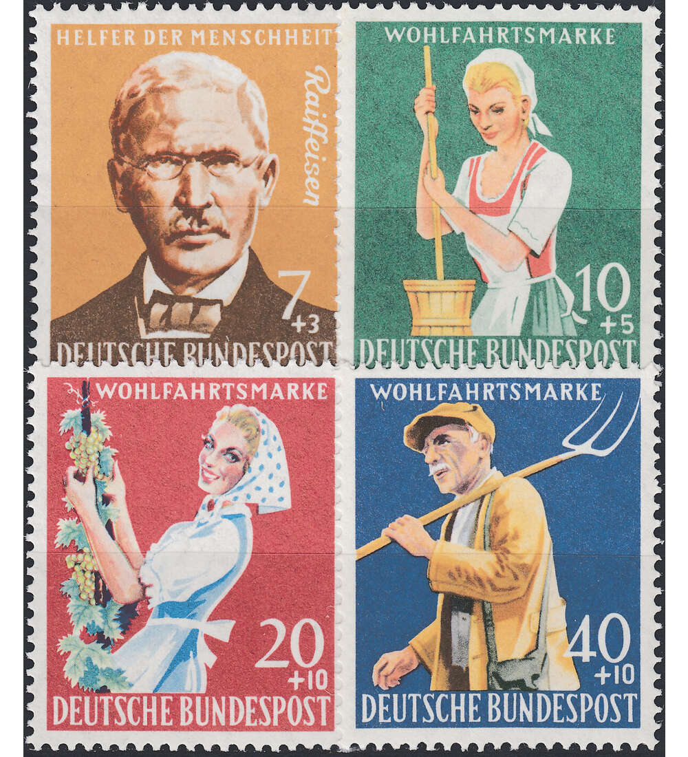 BRD Nr. 297-300 postfrisch Wohlfahrt: Landwirtschaft