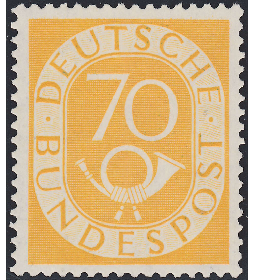 BRD Nr. 136 postfrisch 70 Pfg. Posthorn