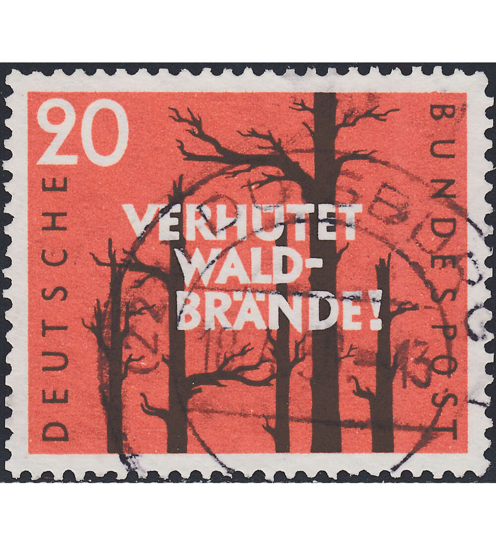 BRD Nr. 283 gestempelt Waldbrandverhtung
