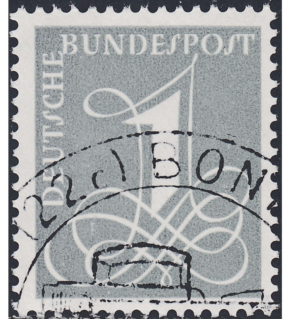 BRD Nr. 285 X gestempelt Freimarke: Ziffernzeichnung