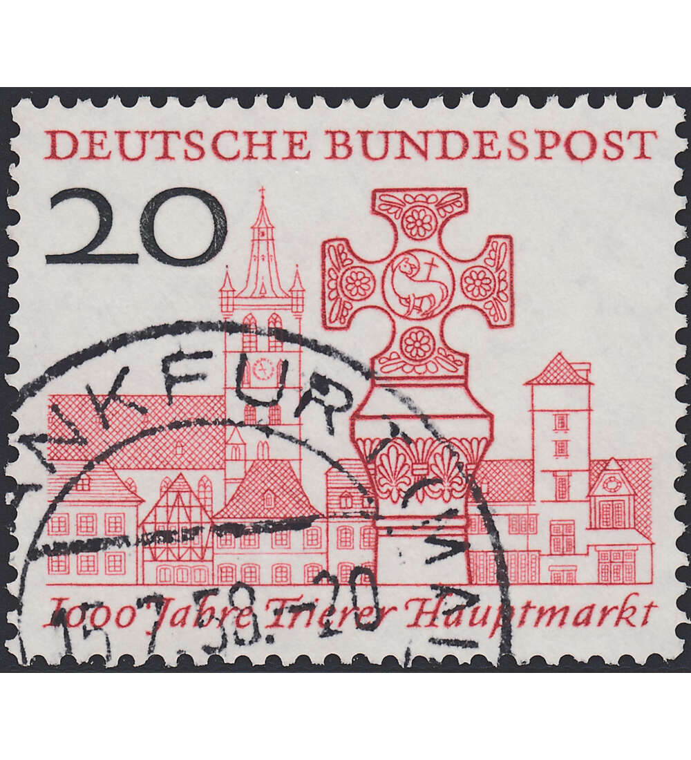 BRD Nr. 290 gestempelt 1000 J. Trierer Hauptmarkt