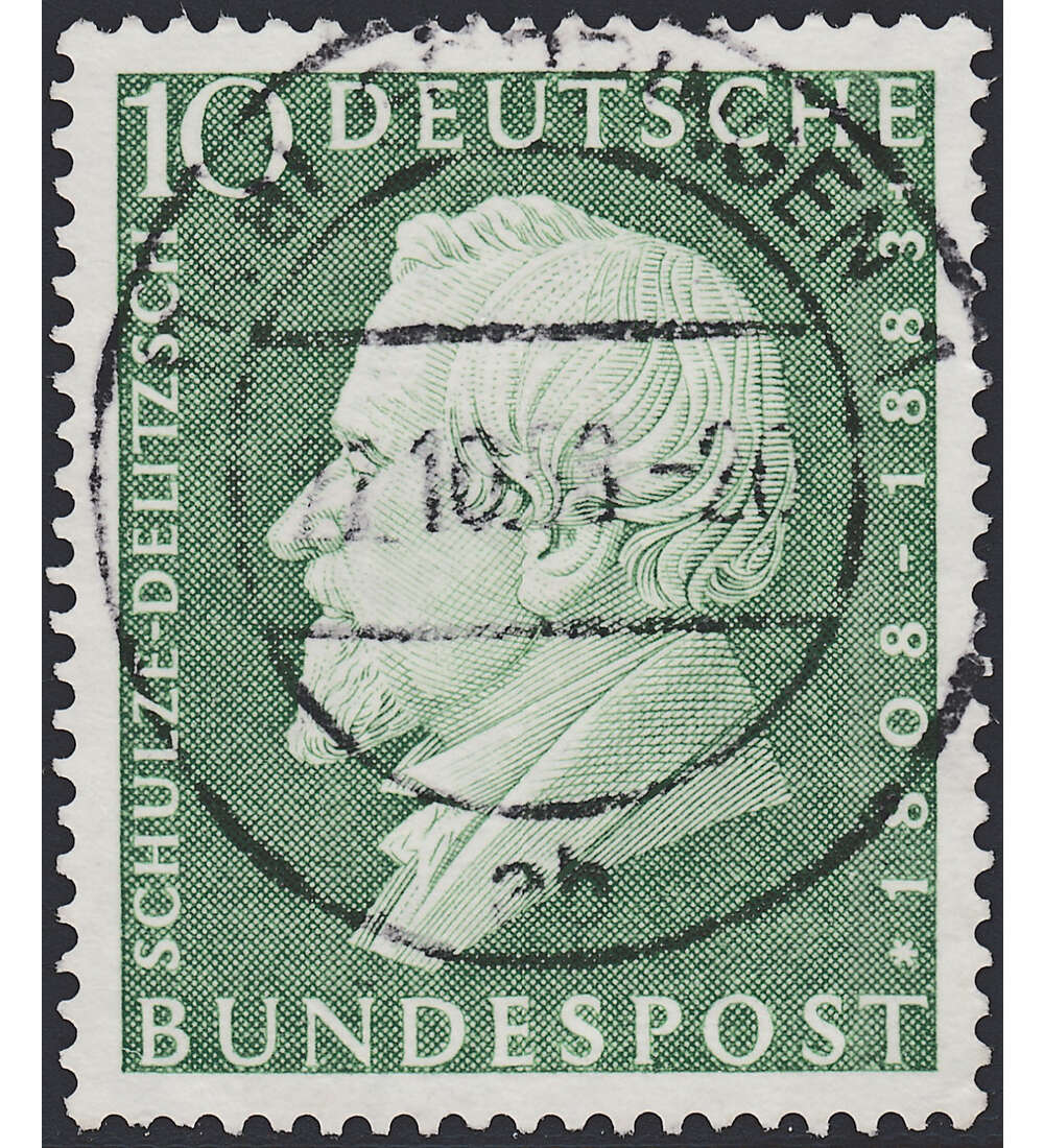 BRD Nr. 293 gestempelt Hermann Schulze-Delitzsch