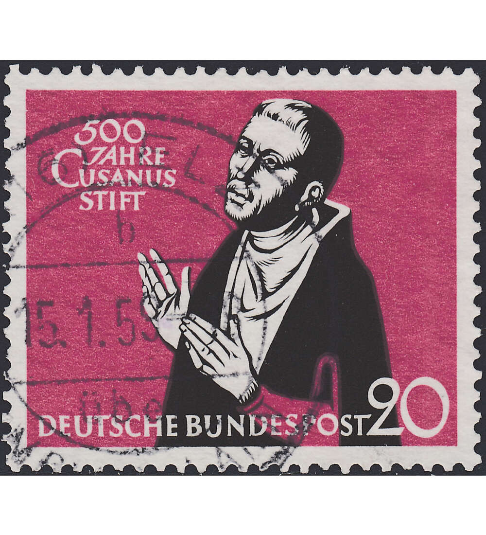 BRD Nr. 301 gestempelt 500 Jahre Cusanusstift