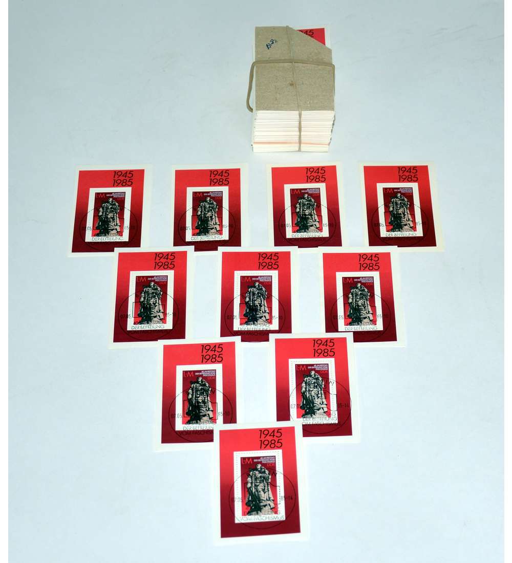 DDR Block 82 ESST 500er P�ckchen Befreiung vom Faschismus
