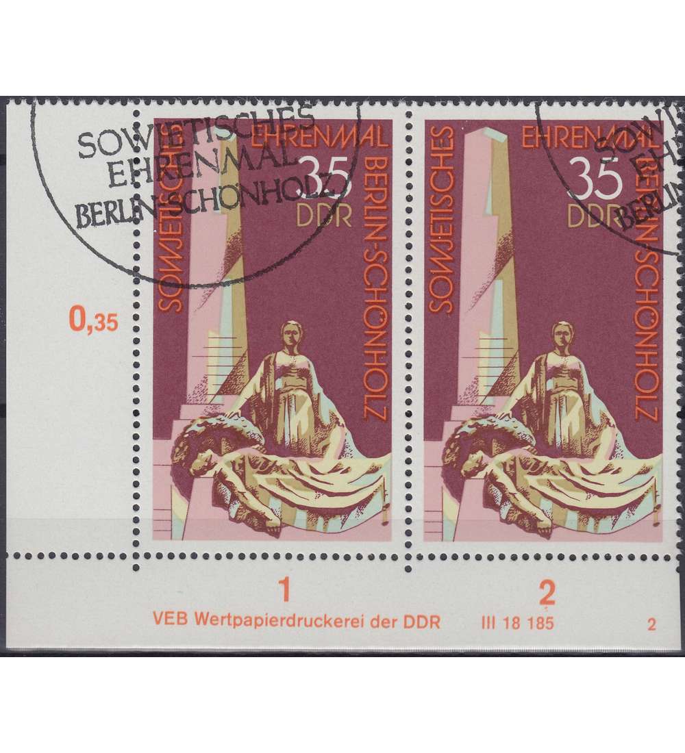 DDR Nr. 2262 DV gestempelt Druckvermerk