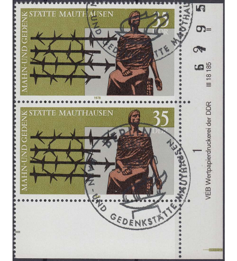 DDR Nr. 2356 DV gestempelt Druckvermerk