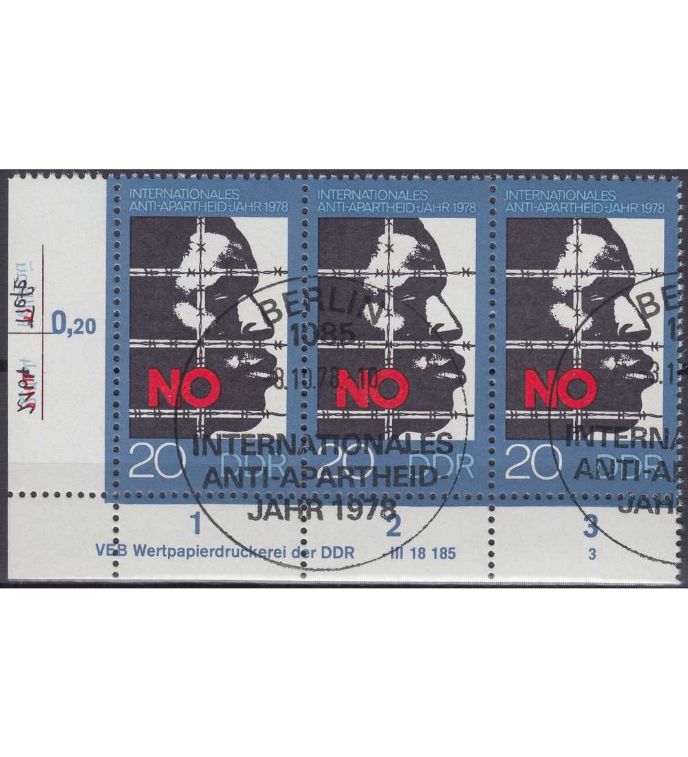 DDR Nr. 2369 DV gestempelt Druckvermerk