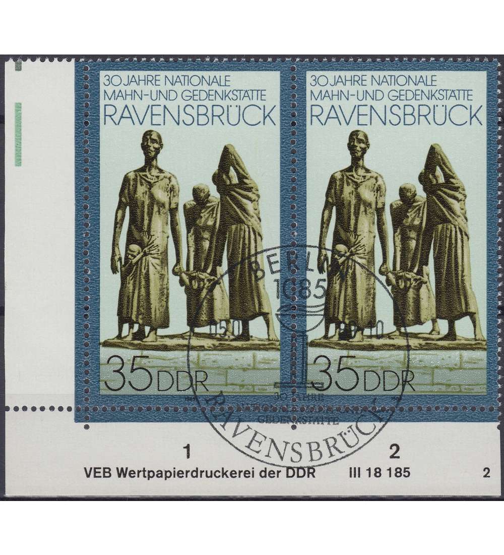 DDR Nr. 3274 DV gestempelt Druckvermerk
