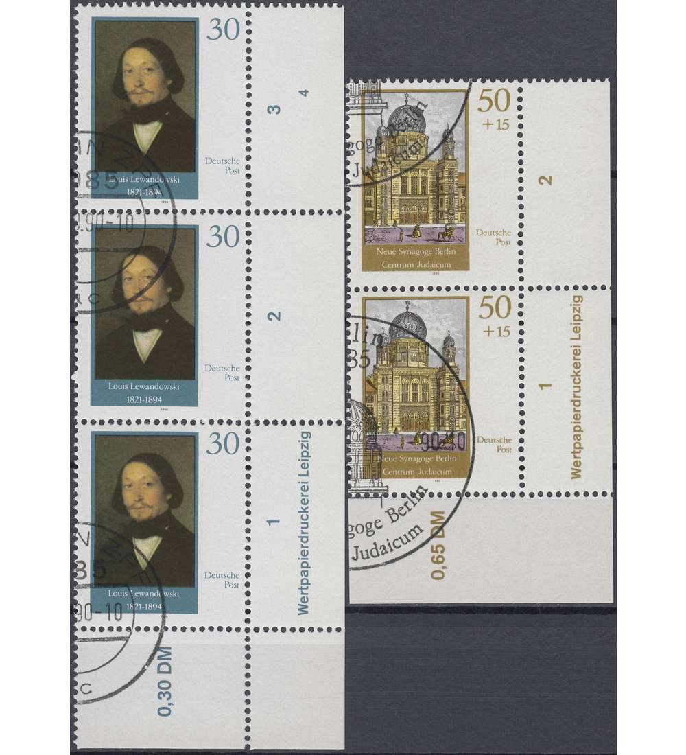 DDR Nr. 3358-3359 DV gestempelt Druckvermerk