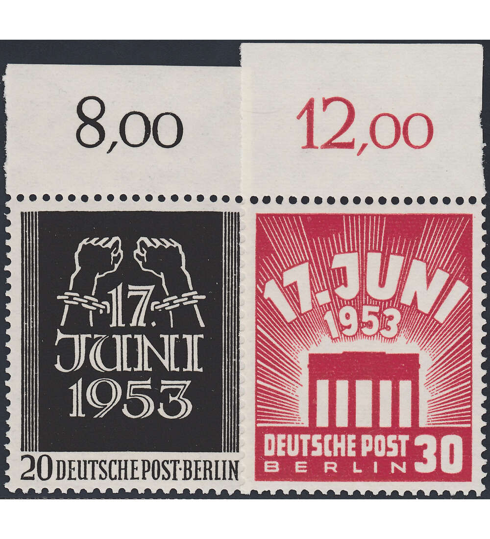 Berlin Nr. 110-111 17. Juni Oberrandsatz
