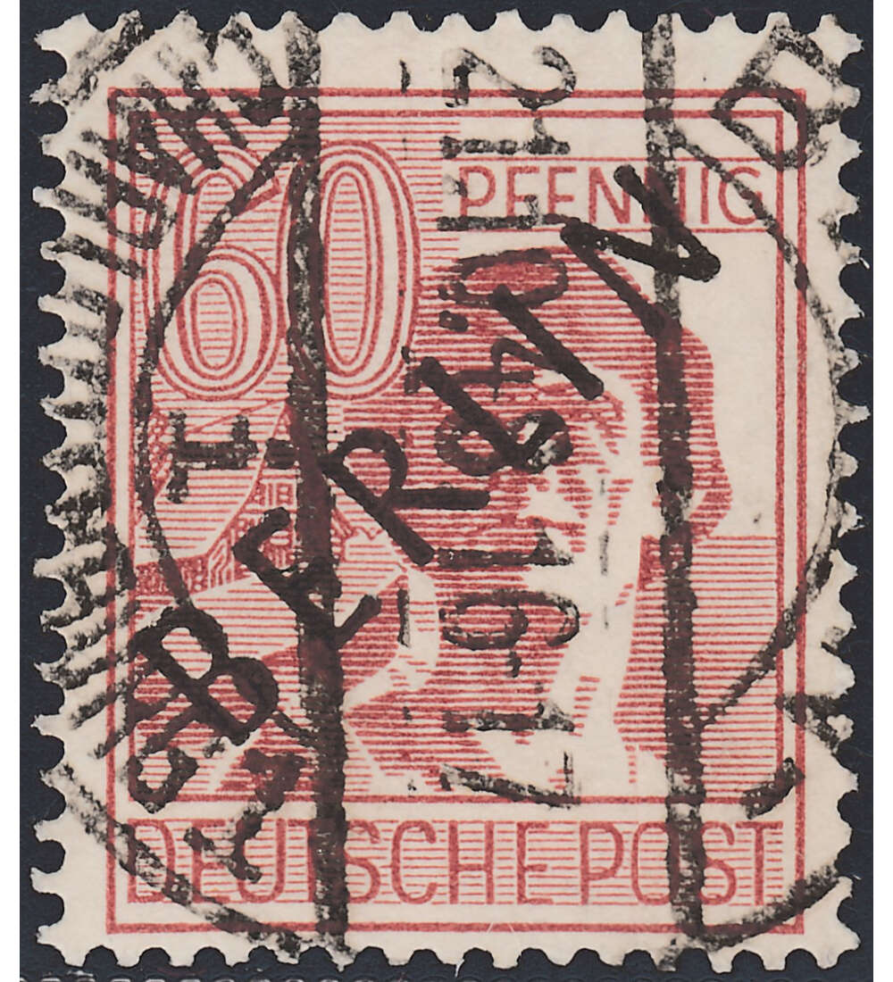 Berlin Nr. 14 gestempelt 60 Pfg. - Schwarzaufdruck geprft