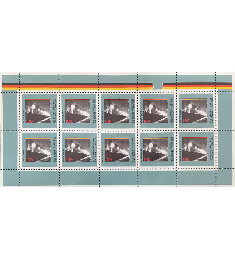 BRD Nr. 1830 postfrisch ** Kleinbogen Berliner Mauer 1995