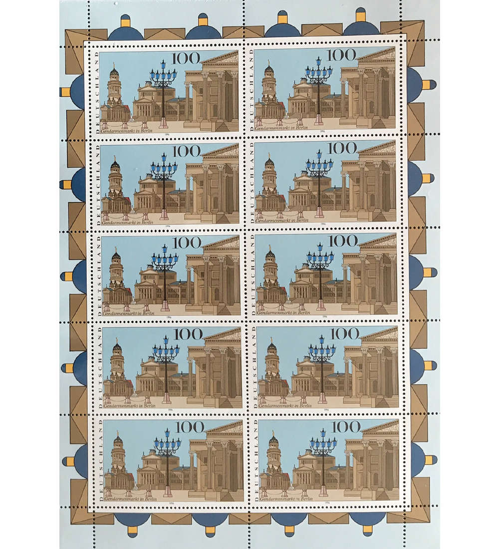 BRD Bund Nr. 1877 postfrisch ** Kleinbogen Berlin 1996