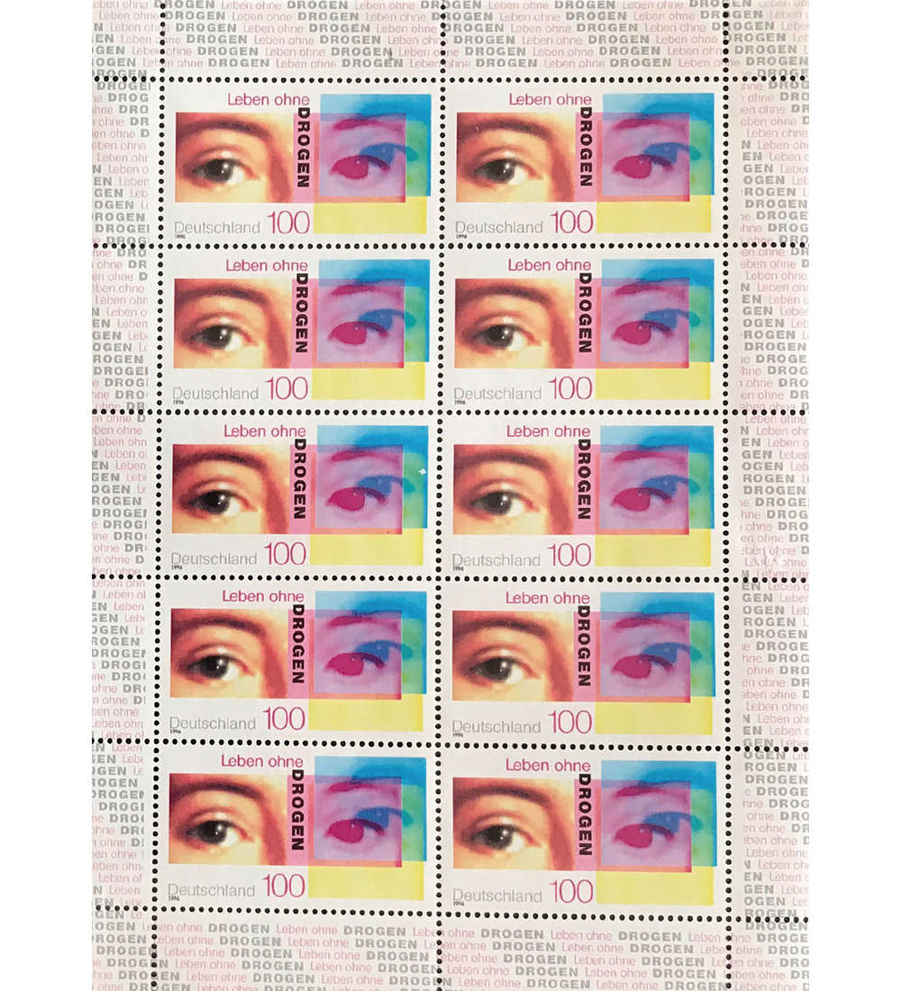 BRD Bund Nr. 1882 postfrisch ** Kleinbogen Gegen Drogenmissbrauch 1996