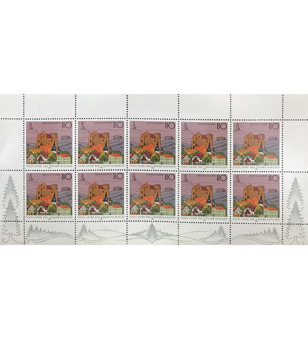 BRD Bund Nr. 1978 postfrisch ** Kleinbogen Frankenhausen 1998