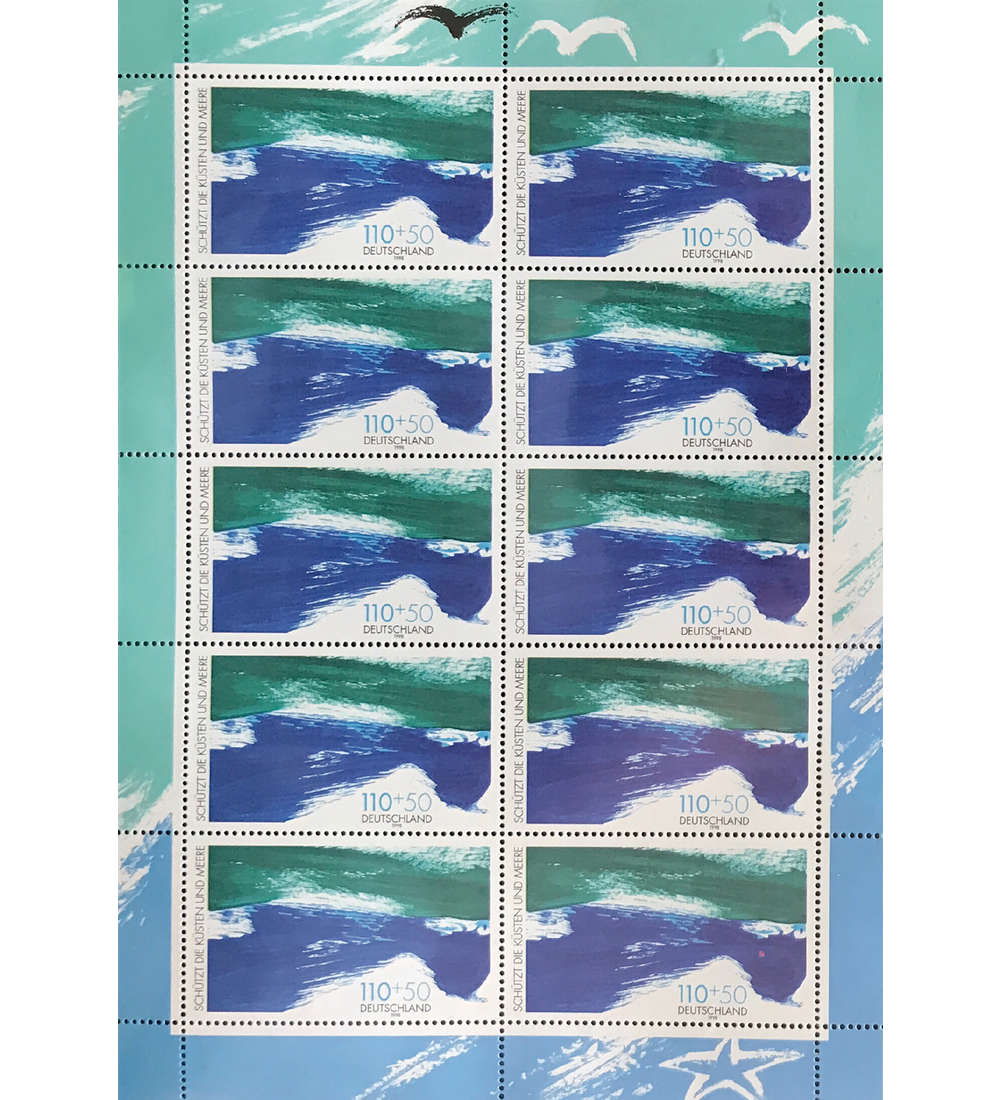 BRD Bund Nr. 1989 postfrisch ** Kleinbogen Umweltschutz 1998