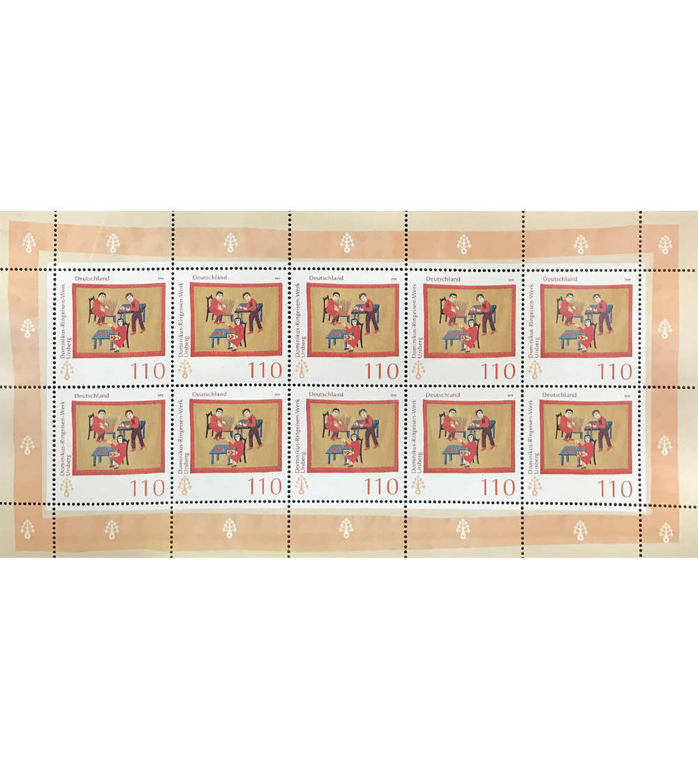 BRD Bund Nr. 2065 postfrisch ** Kleinbogen Dominikus-Ringeisen-Werk 1999