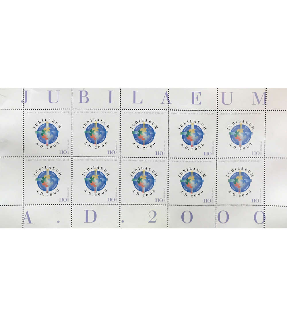 BRD Bund Nr. 2087 postfrisch ** Kleinbogen Anno Domini 2000