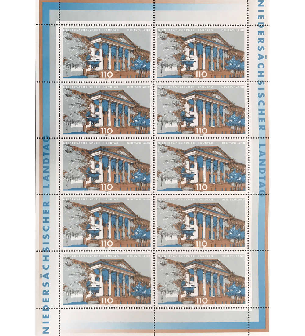 BRD Bund Nr. 2104 postfrisch ** Kleinbogen Landesparlamente V 2000