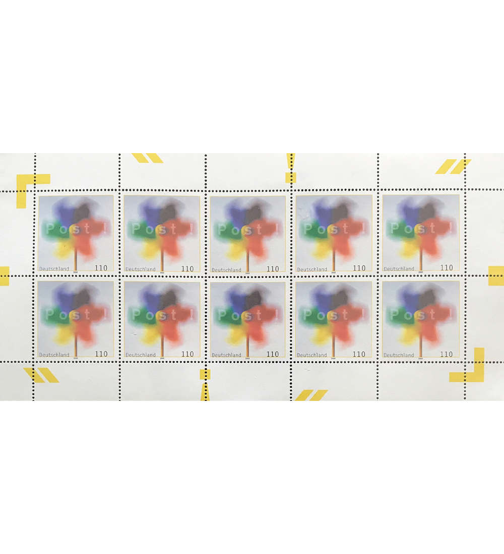 BRD Bund Nr. 2106 postfrisch ** Kleinbogen Post 2000