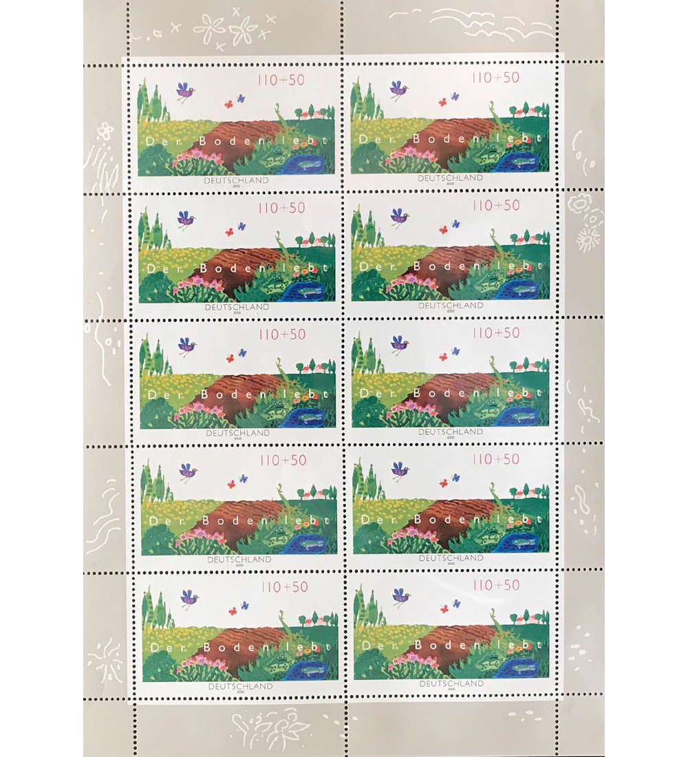 BRD Bund Nr. 2116 postfrisch ** Kleinbogen Naturschutz 2000