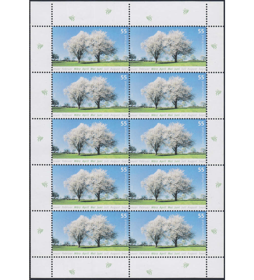 BRD Nr. 2532 postfrisch ** Kleinbogen Post: Frhling 2006