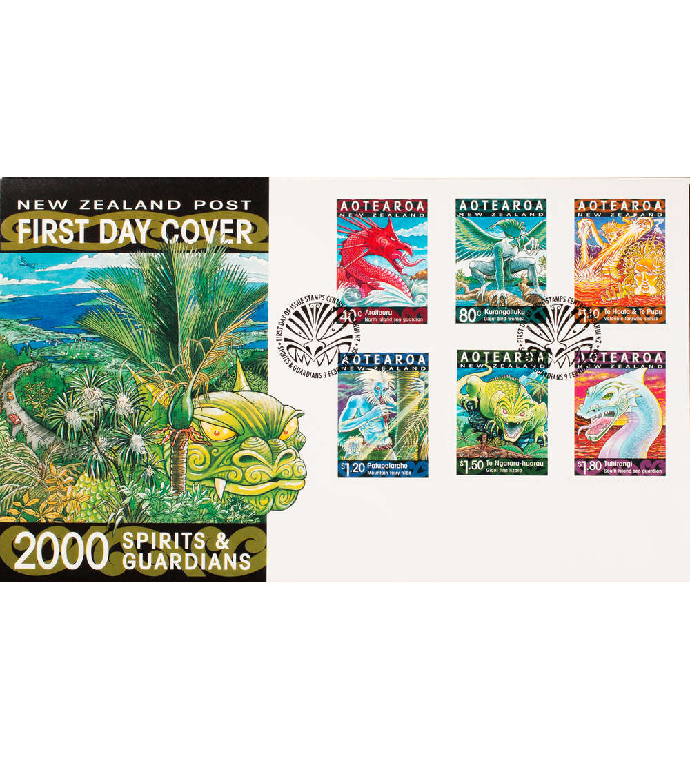 Neuseeland Nr. 1814-1819 FDC Ersttagsbrief Jahr des Drachen