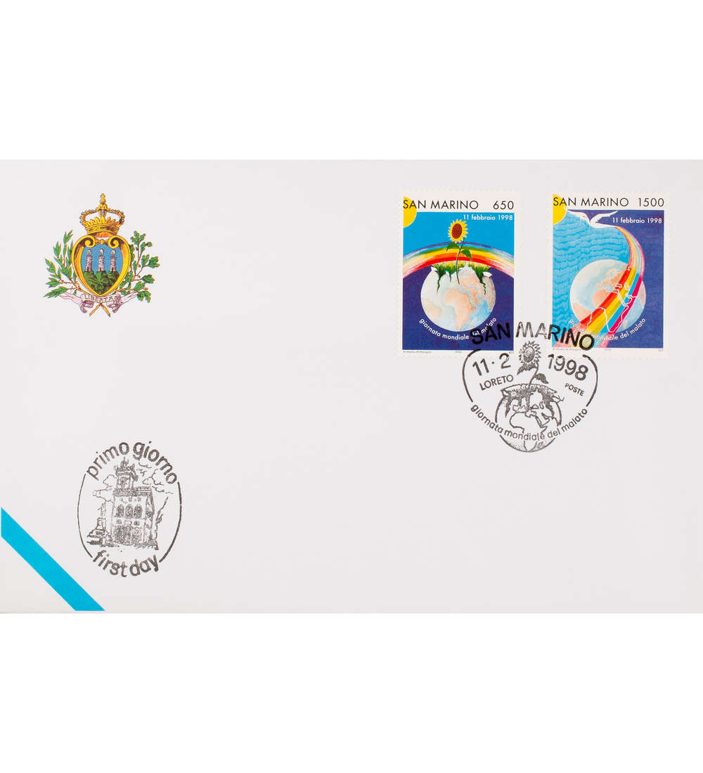 San Marino Nr.  1756-1757 FDC Ersttagsbrief Welttag der Kranken