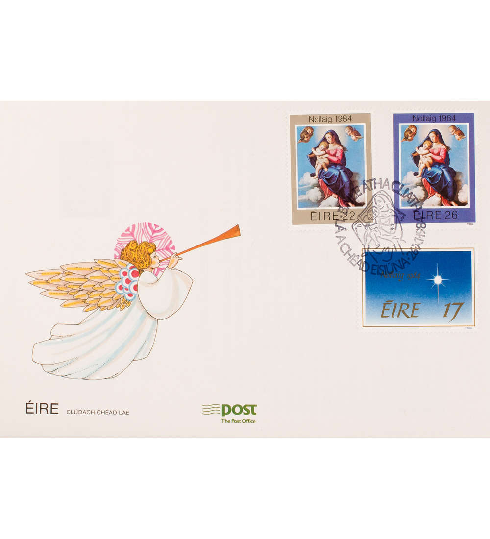 Irland Nr. 550-552 FDC Ersttagsbrief Weihnachten